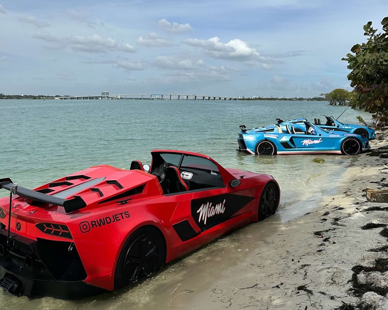 Jetcar Water Toy Rental in Miami Beach