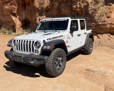 4-Door Jeep Rubicon Rental in Moab