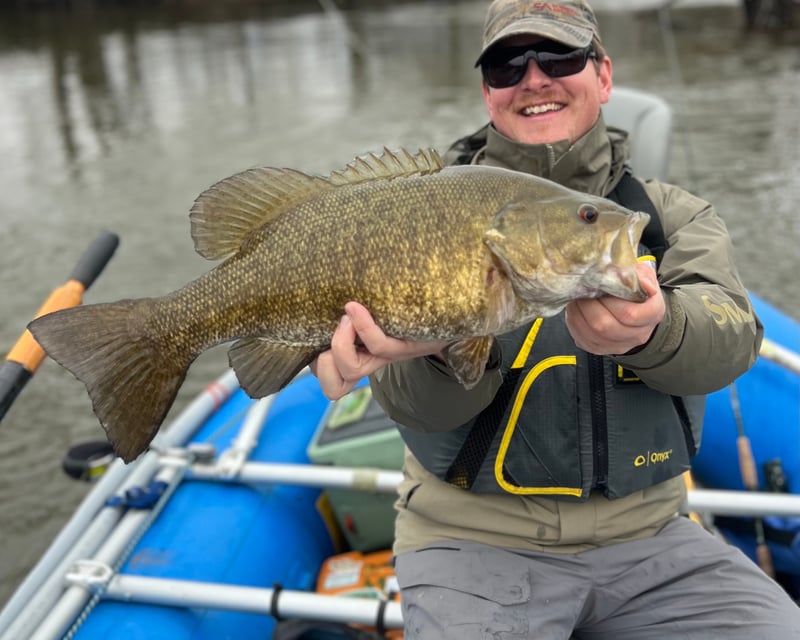 Smallmouth Bass Fishing Trip on West Branch Susquehanna