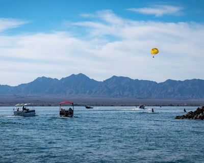 Tiki Party Boat Charter on Lake Havasu