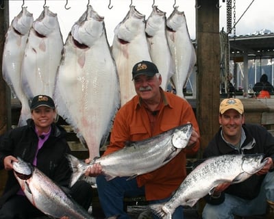 Halibut & Salmon Fishing Charter in Seward