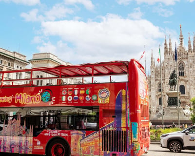 Milan 4-Line Hop-On Hop-Off Bus Tour