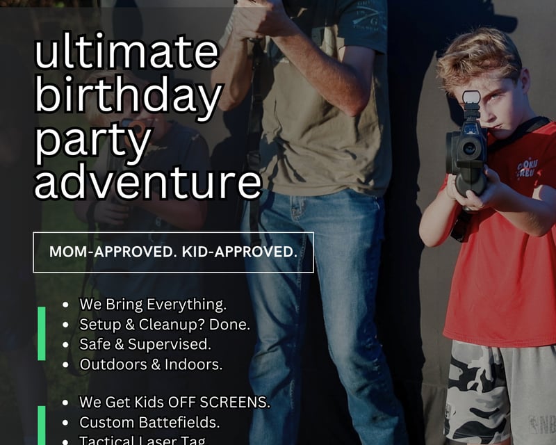 Mobile Laser Tag Birthday Party in Deltona
