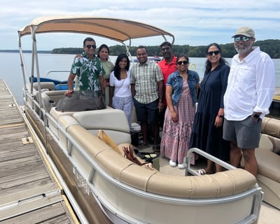 Pet-Friendly Pontoon Charter on Jordan Lake