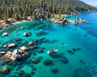 Efoil Private Boat Charter in Lake Tahoe