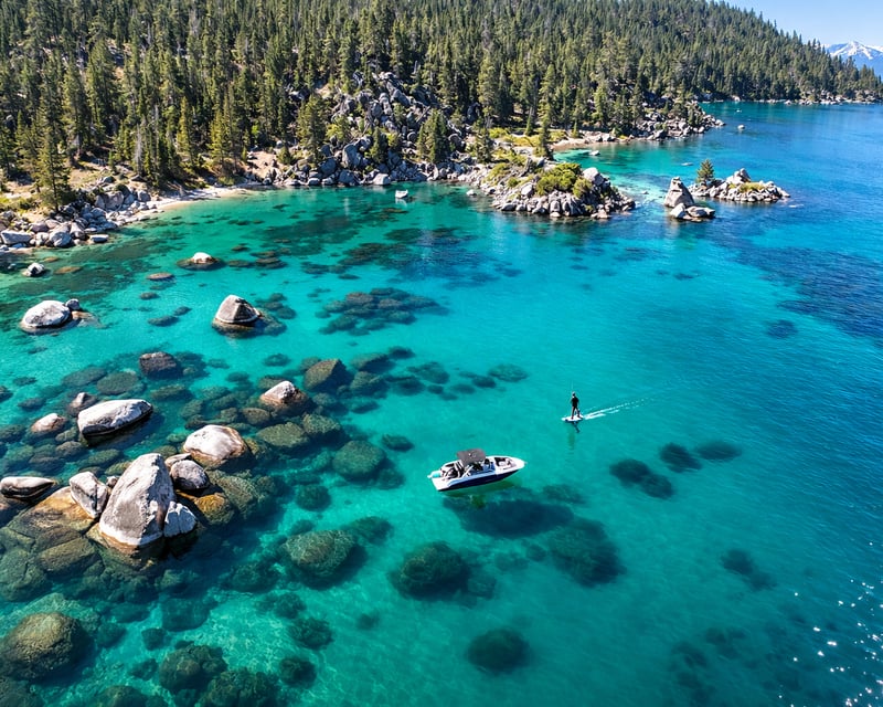 Private Lake Tahoe Boat Charter With Efoil