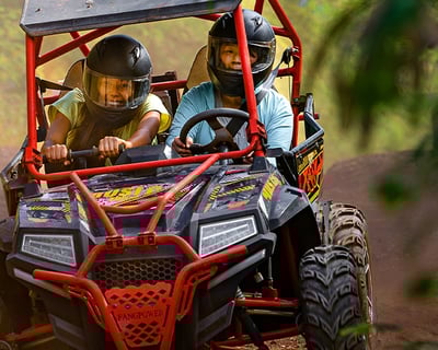 Ride ATVs & Soar 3 Ziplines in Volcanic Crater