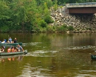Saco River 3-Mile Canoe & Kayak Rental