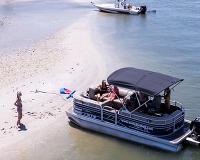 Sandbar Boat Charter in St. Augustine