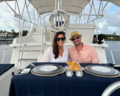 Private Dockside Yacht Dinner in Coconut Grove
