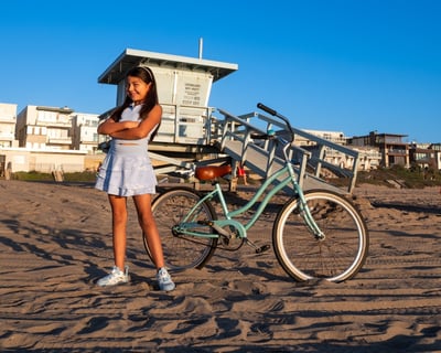 24" Beach Cruiser Rental in Marina del Rey