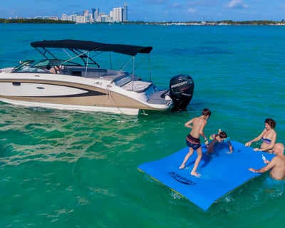 Private 29-Foot Boat Rental with Captain in Miami