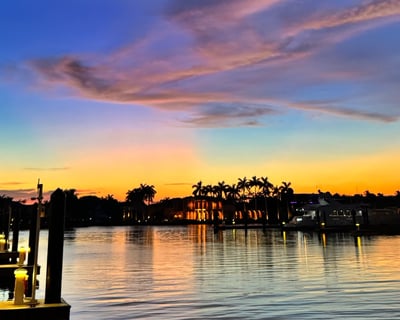 Fort Lauderdale Sunset Pontoon Charter