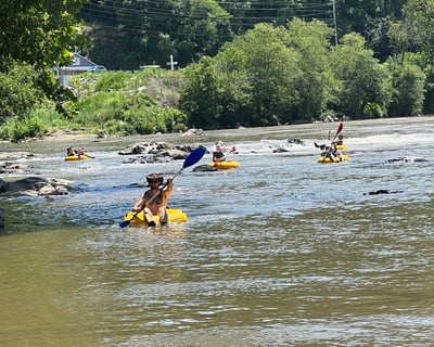 3-Mile Whitewater Tubing Trip