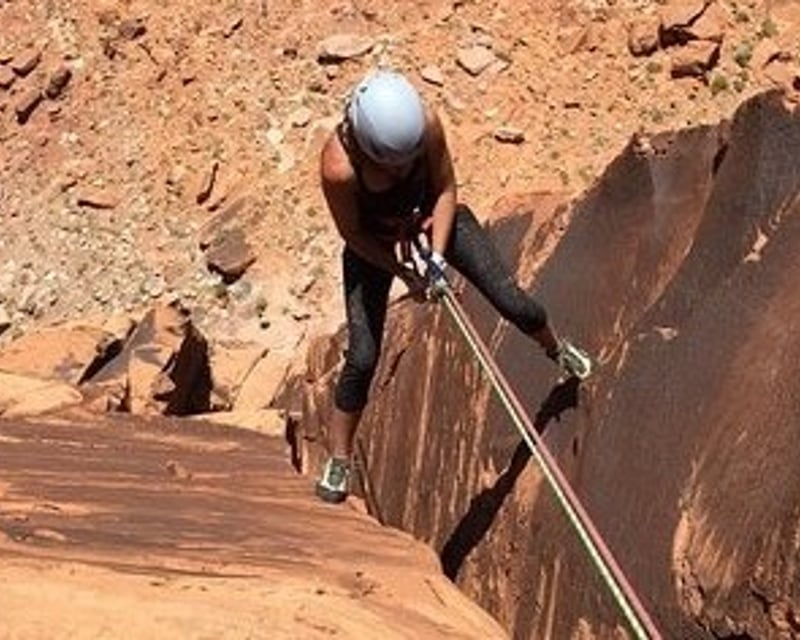 Abraxas Tower Climbing Tour in Moab