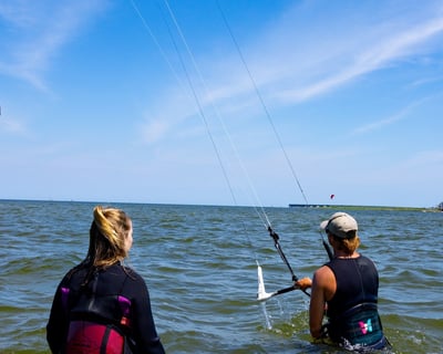 Beginner Kiteboarding Lesson in Rodanthe