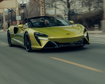 Chicago McLaren Artura Spider Rental