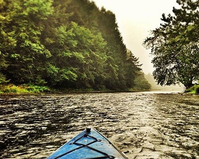 6.4-Mile Kayak Trip to Allegheny National Forest