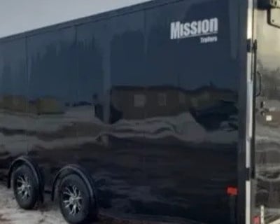 Rent a 28' Enclosed Snowmobile Trailer for 1-7 Days