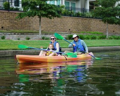 Tandem Kayak Rental At Riva Row Boat House