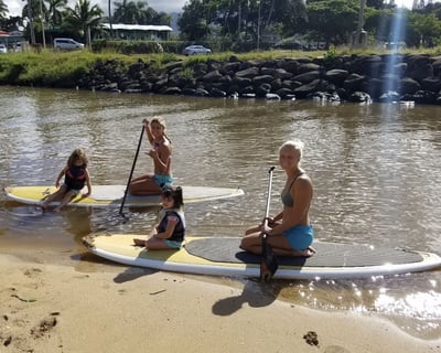 Anahulu River SUP Lesson & Turtle Tour