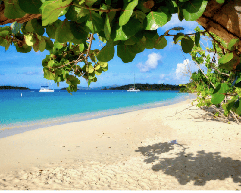 St. John Catamaran Sail, Snorkel & Shop from St. Thomas