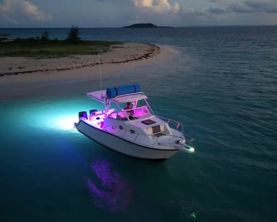 Sunset Boat Cruise to a Private Island From Fajardo