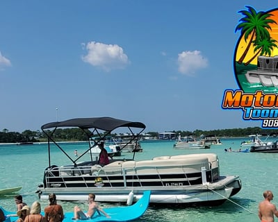24' Pontoon Rental in Fort Walton Beach