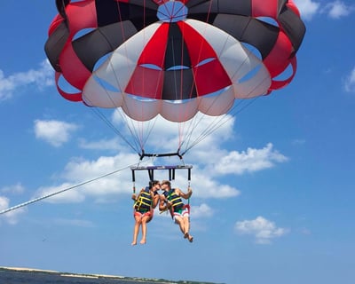 Parasailing Flights Over the Outer Banks