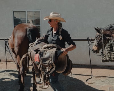 Horsemanship Lesson in Yucca Valley