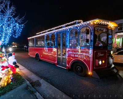 Fredericksburg Holiday Lights Trolley Tour