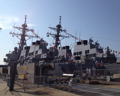 Cruise New York Harbor Fleet Week Military History Tour