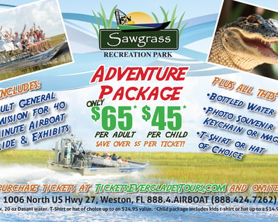 Everglades 40-Minute Airboat Ride & Reptile Exhibit