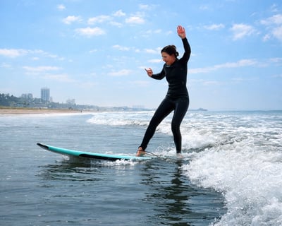 Beginner Surf Experience From Santa Monica to Malibu