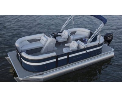 22' Pontoon Boat Rental in Leland
