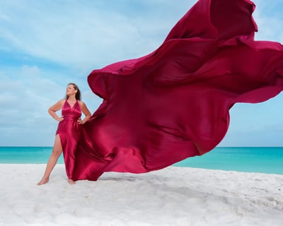 24-Hour Flying Dress Rental in Aruba