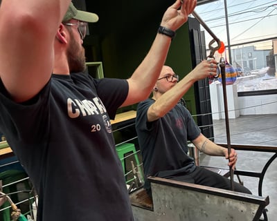 Private Glassblowing Lesson at Trifecta Glass Art Lounge