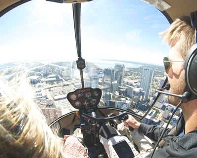 15-Minute Guided Helicopter Tour Over Downtown Tampa
