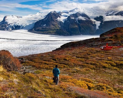 Heli-Hiking Guided Tour in Palmer 4-Hour