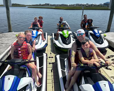 Surf City Jet Ski Rental with 9 Mile Free Roam