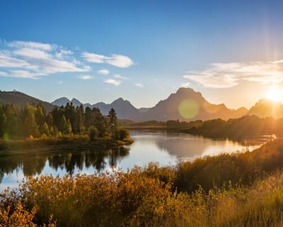 Sunset Wildlife Safari & Float in Grand Teton