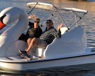 Tempe Swan Pedal Boat Rental