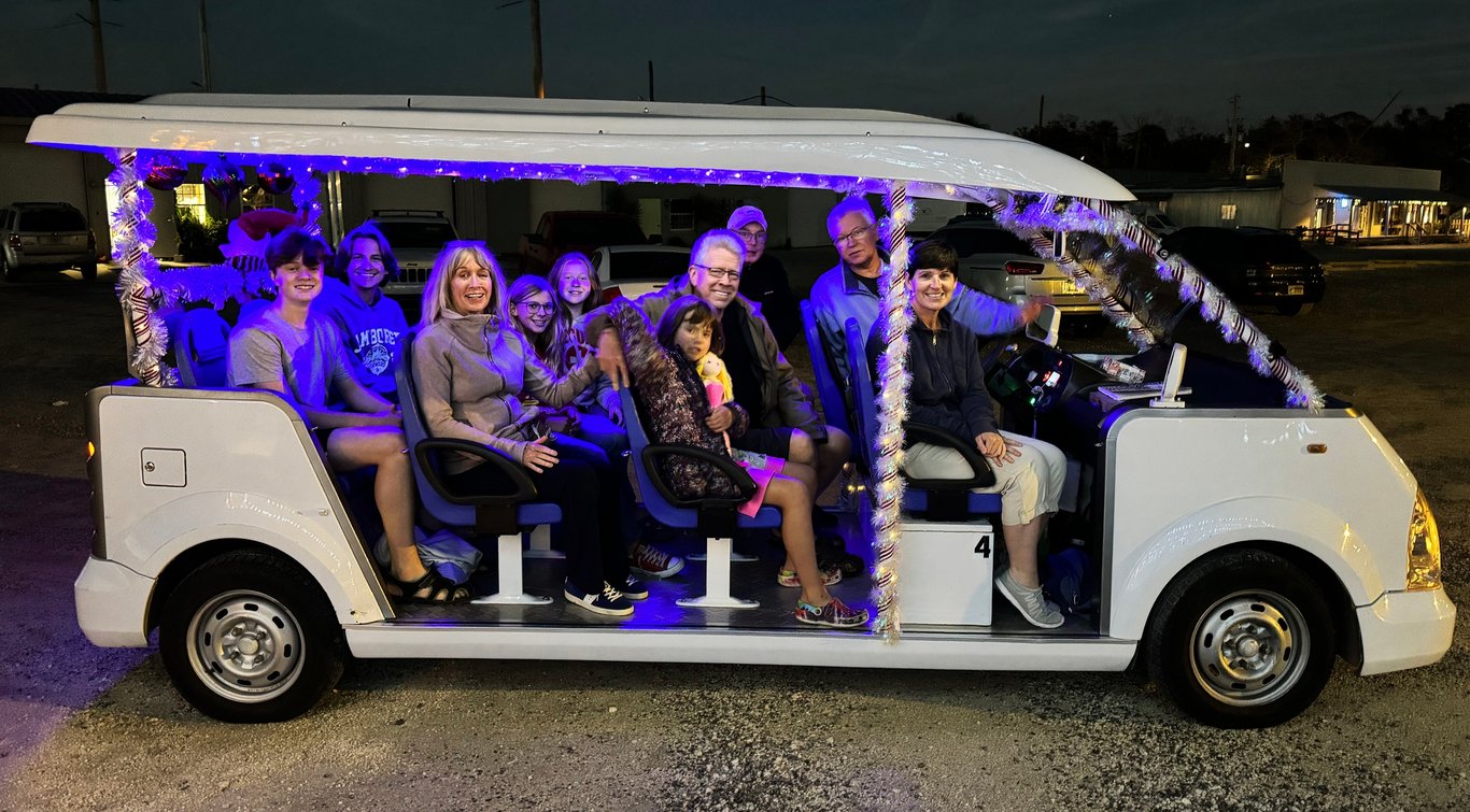 St. Augustine Nights of Lights Tour by Electric Vehicle