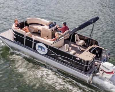 22' Pontoon Charter in Sea Isle City