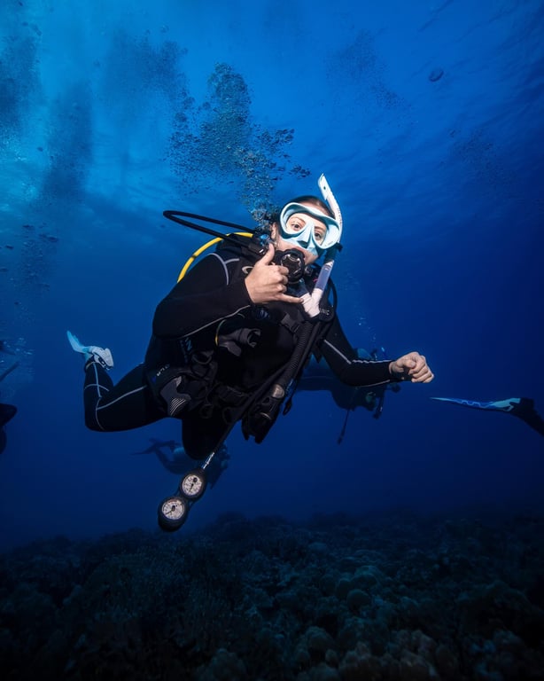 Deep and Shallow Dive off Oahu Coast