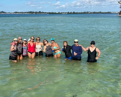 Sandbar Excursion with Swimming and Shelling
