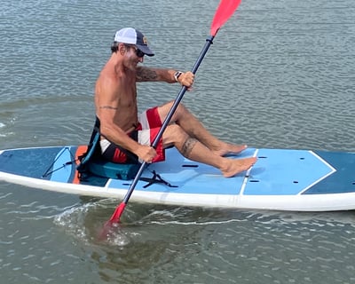 SUP Kayak Hybrid Rental At Dagsworthy Bayside
