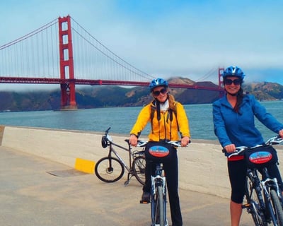 Golden Gate Bridge E-Bike Tour to Sausalito