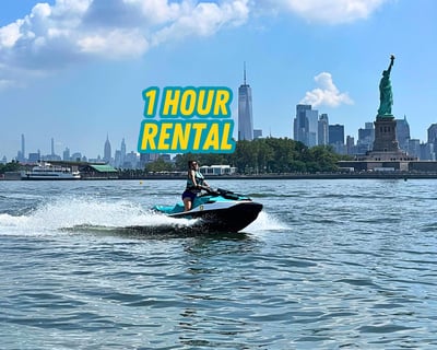 Ride a Jet Ski Near the Statue of Liberty