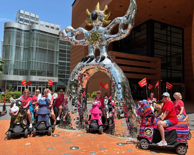 Uptown Charlotte Animal Scooter Tour